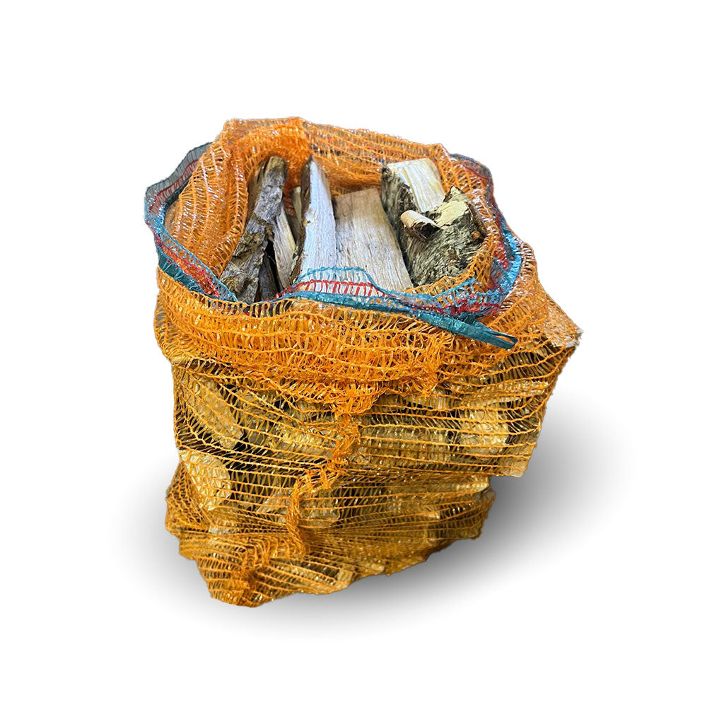 Laubanzündholz Sack